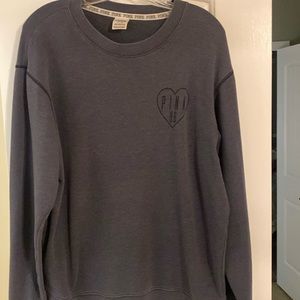 Pink light weight sweat shirt